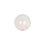 Prym: Läpinäkyvä muovinappi 14mm, vaaleanpunainen