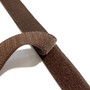 Velcro ommeltava tarranauha 25mm / 1m, ruskea