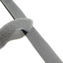 Velcro ommeltava tarranauha 25mm / 1m, vaaleanharmaa