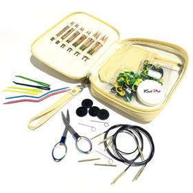 KnitPro: KnitPron Beginner Basix -pyöröpuikkosetti + tarvikkeet