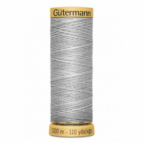 Gütermann: 100% puuvillalanka 100m: Vaaleanharmaa 618