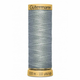 Gütermann: 100% puuvillalanka 100m: Harmaa 6206