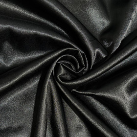 Joustava satiini: Musta