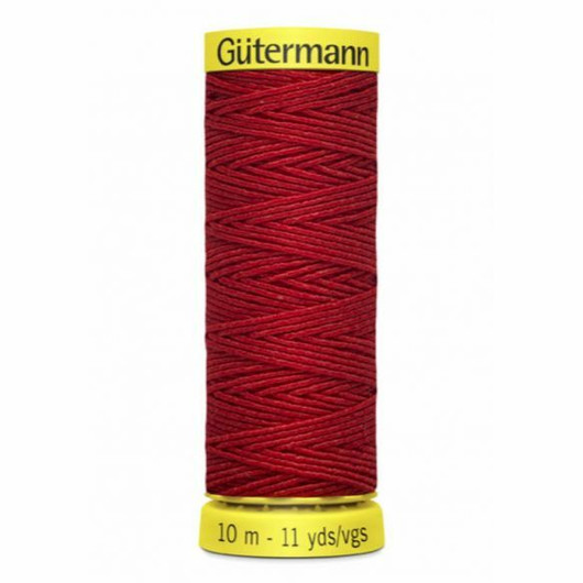 Gütermann Elastic - kuminauhalanka, punainen 2063