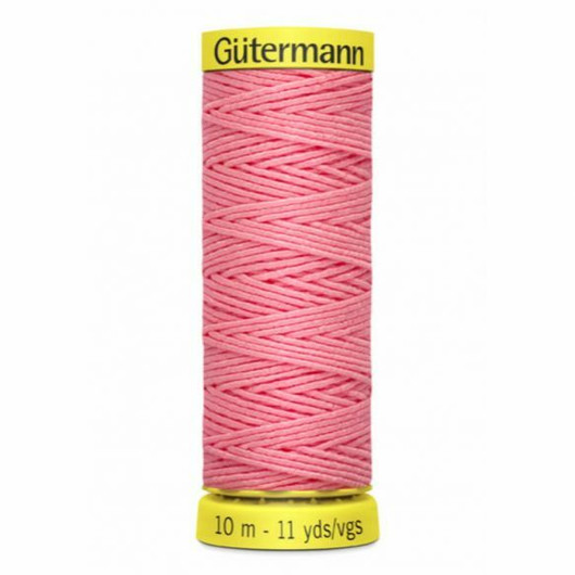 Gütermann Elastic - kuminauhalanka, vaaleanpunainen 2747