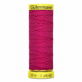 Gütermann Elastic - kuminauhalanka, pinkki 3055