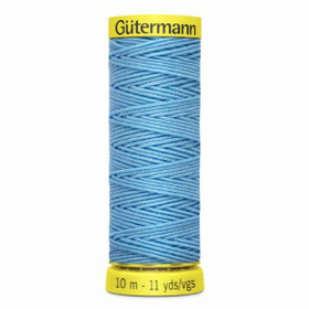 Gütermann Elastic - kuminauhalanka, turkoosi 6037