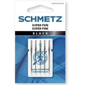 Ompelukoneneula: Schmetz Black Super Fine 60/8 5kpl
