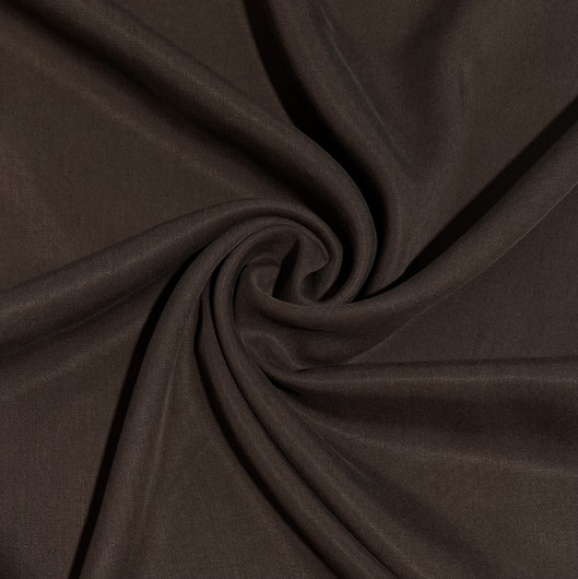 Tencel twill: Tummanruskea