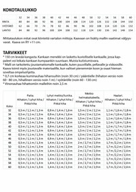 Sala Design: Loiste, naisten paita / mekko / haalari, koot 32-60