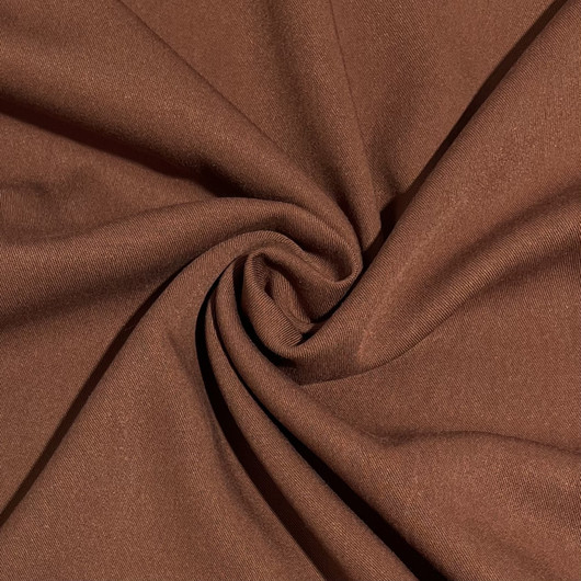 Viskoosi twill: Ruskea