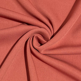 Viskoosi twill: Poltettu oranssi