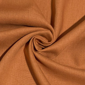 Pellava-viskoosi: Poltettu oranssi