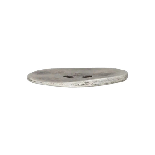 Prym: Aaltoileva metallinappi 28mm, antiikkihopea