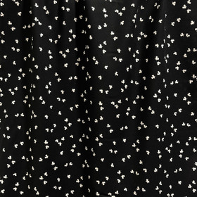 Puuvilla: Perhoset, musta - valkoinen