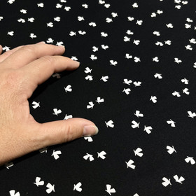 Puuvilla: Perhoset, musta - valkoinen
