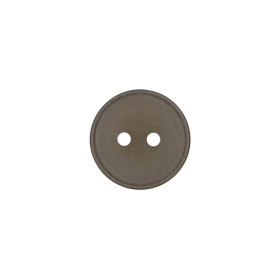 Prym: Tummanharmaa polyesterinappi 23mm