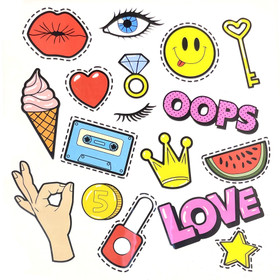 Silityskuva-arkki: Love