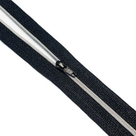 Metrivetoketju spiraali 4mm, hopea, 1m