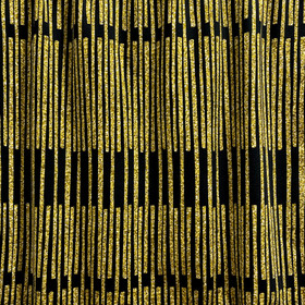 Digijoustocollege: Piano, musta - kultaglitteri