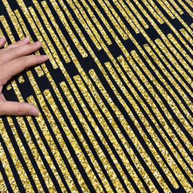 Digijoustocollege: Piano, musta - kultaglitteri