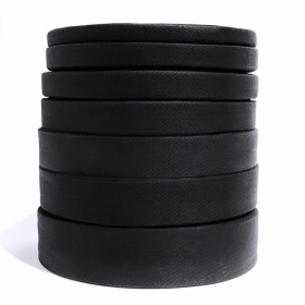 Puuvillanauha / kalanruotonauha 10-40mm / 1m, musta