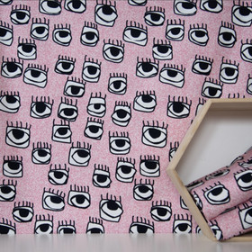 Mereen: Luomupuuvillatrikoo Katseet, koralli