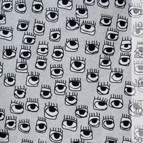 Mereen: Luomupuuvillatrikoo Katseet, harmaa