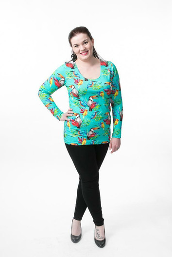 Jujuna, kaavapaketti: Naisten paidat 32-56