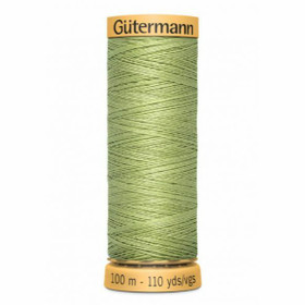 Gütermann: 100% puuvillalanka 100m: Vaaleanvihreä 9837