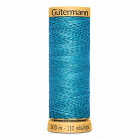 Gütermann: 100% puuvillalanka 100m: Turkoosi 6745