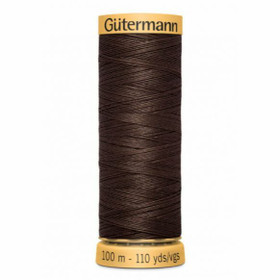 Gütermann: 100% puuvillalanka 100m: Ruskea 1912