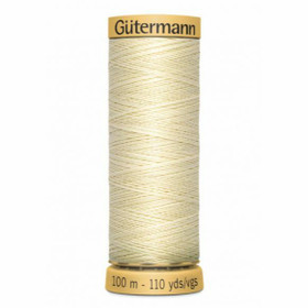 Gütermann: 100% puuvillalanka 100m: Vaalea beige 919