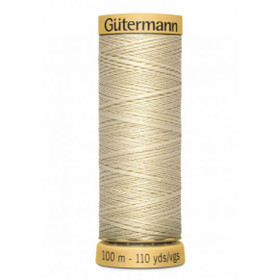 Gütermann: 100% puuvillalanka 100m: Vaalea beige 519