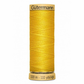 Gütermann: 100% puuvillalanka 100m: Keltainen 588