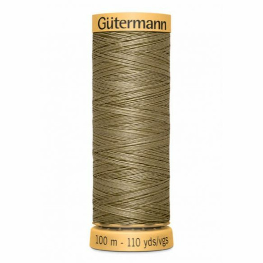 Gütermann: 100% puuvillalanka 100m: Tumma beige 1015