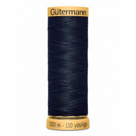 Gütermann: 100% puuvillalanka 100m: Tummansininen 5412