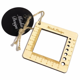 Miisku Design: Pieni mallitilkkumitta + puikkomitta