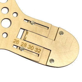 Miisku Design: Säädettävä sukkaplokki, lastenkoot 26-32