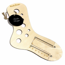 Miisku Design: Säädettävä sukkaplokki, aikuistenkoot 34-46