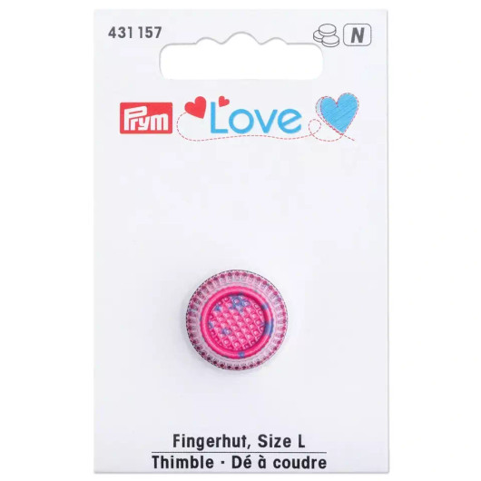 Prym love: Sormustin 18mm, pinkki