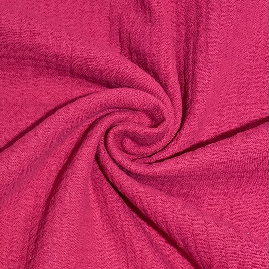 Double gauze: Harsokangas, fuksia