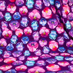 Utuliini: Orvokki violetti luomujoustocollege