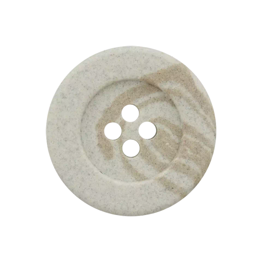 Prym: Kierrätysnappi 23mm, vaaleanharmaa