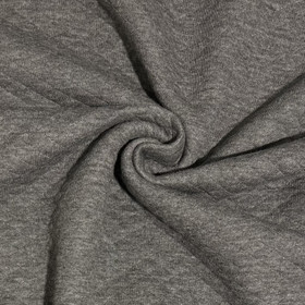 Puuvillainen tikkicollege: Meleerattu tummanharmaa