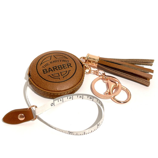 The Knitting Barber: Tassel measuring tape - mittanauha