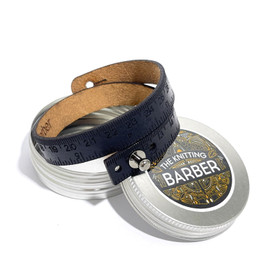 The Knitting Barber: Ruler -rannemitta, musta 