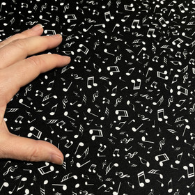 Puuvilla: Notes, musta 