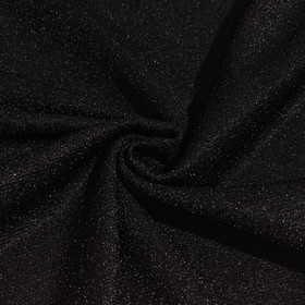 Glitteritrikoo: Musta