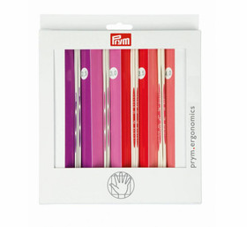 Prym: Ergonominen sukkapuikkosetti, 2.5-4.0mm, 20 cm